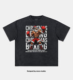 CHRISTMAS BOXING Washed Gym Shirt