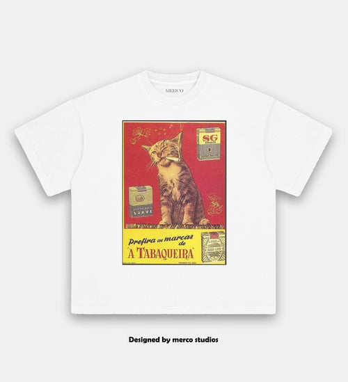 A Tabaqueira Cat Themed Streetwear TEE