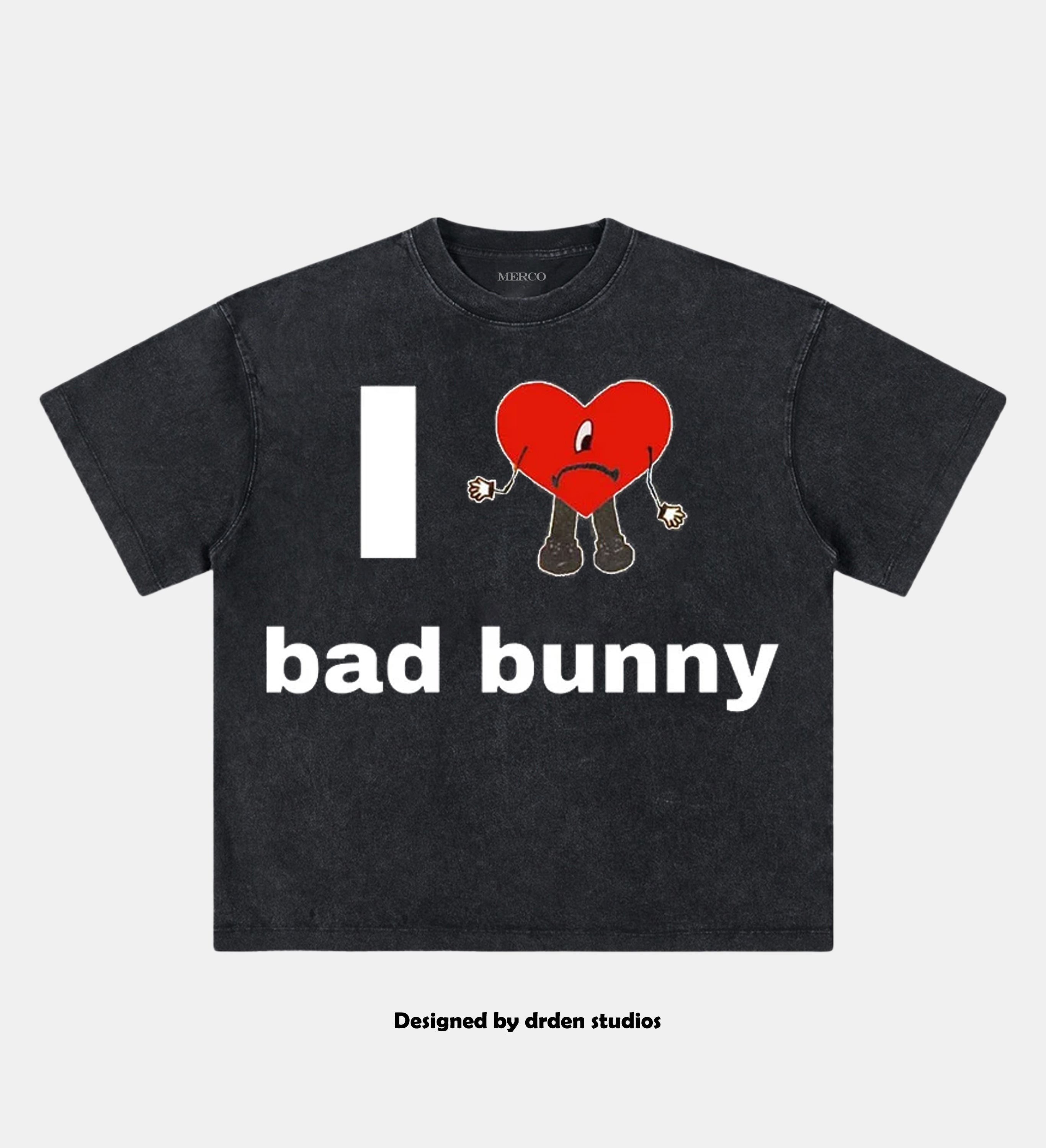 Bad Bunny Tee & I love bad bunny
