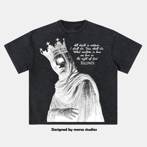 Baldwin Crusader Vintage Washed Unisex T-Shirt