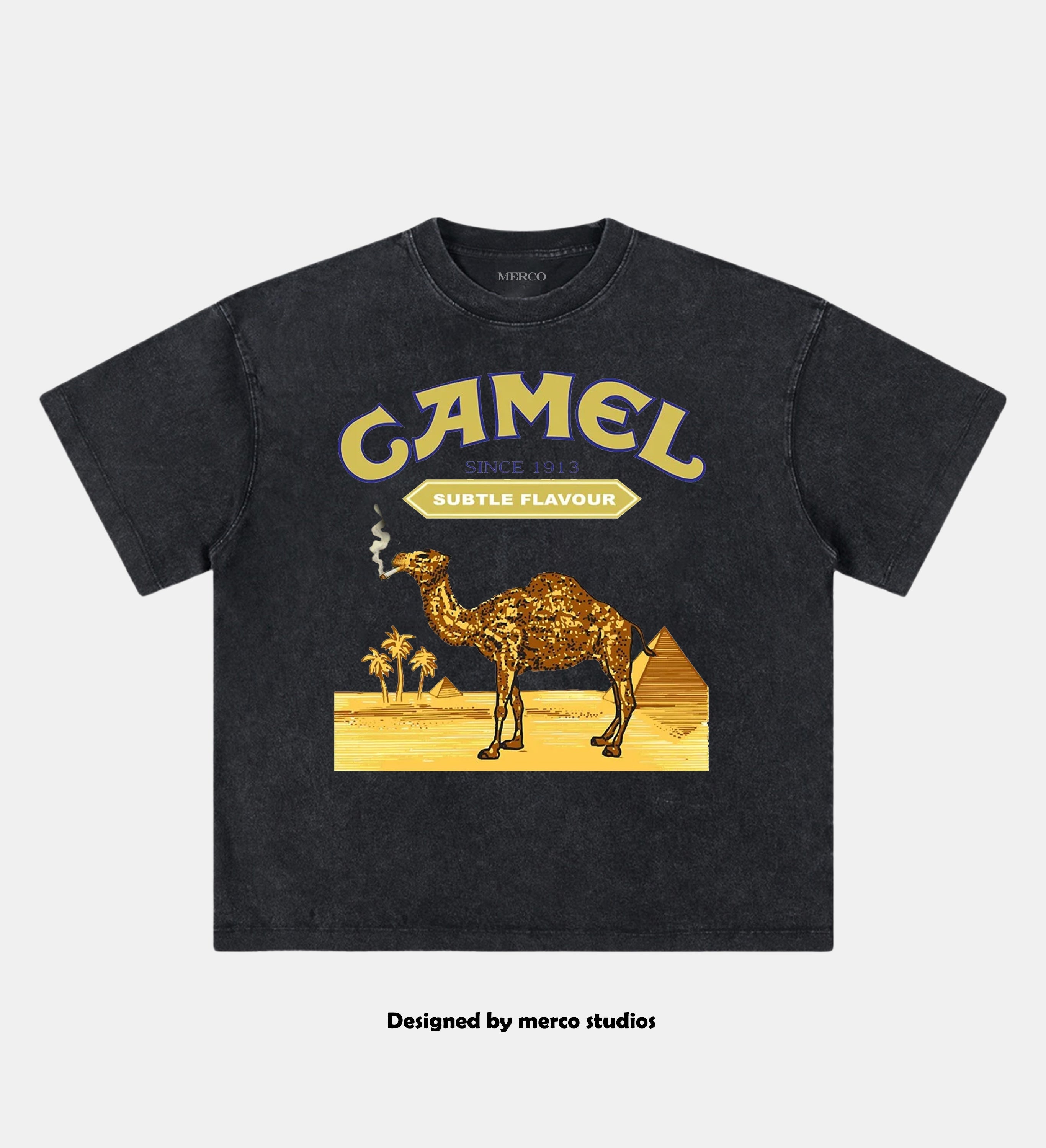 Camel Themed Streetwear Tee