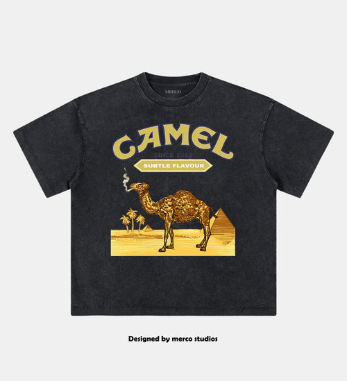 Camel Themed Streetwear Tee