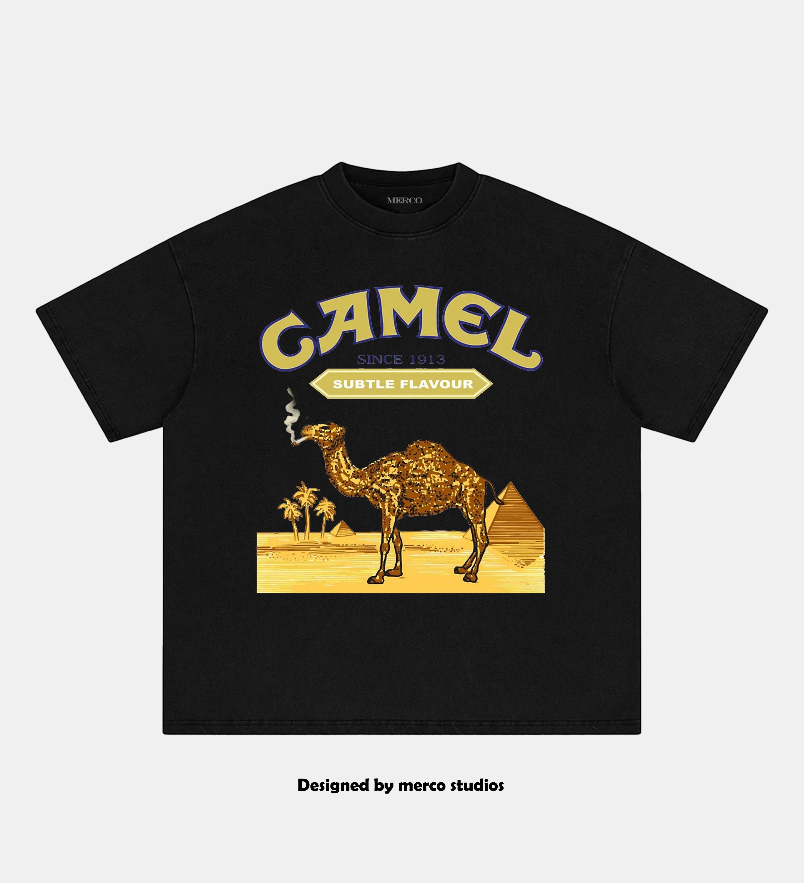Camel Themed Streetwear Tee