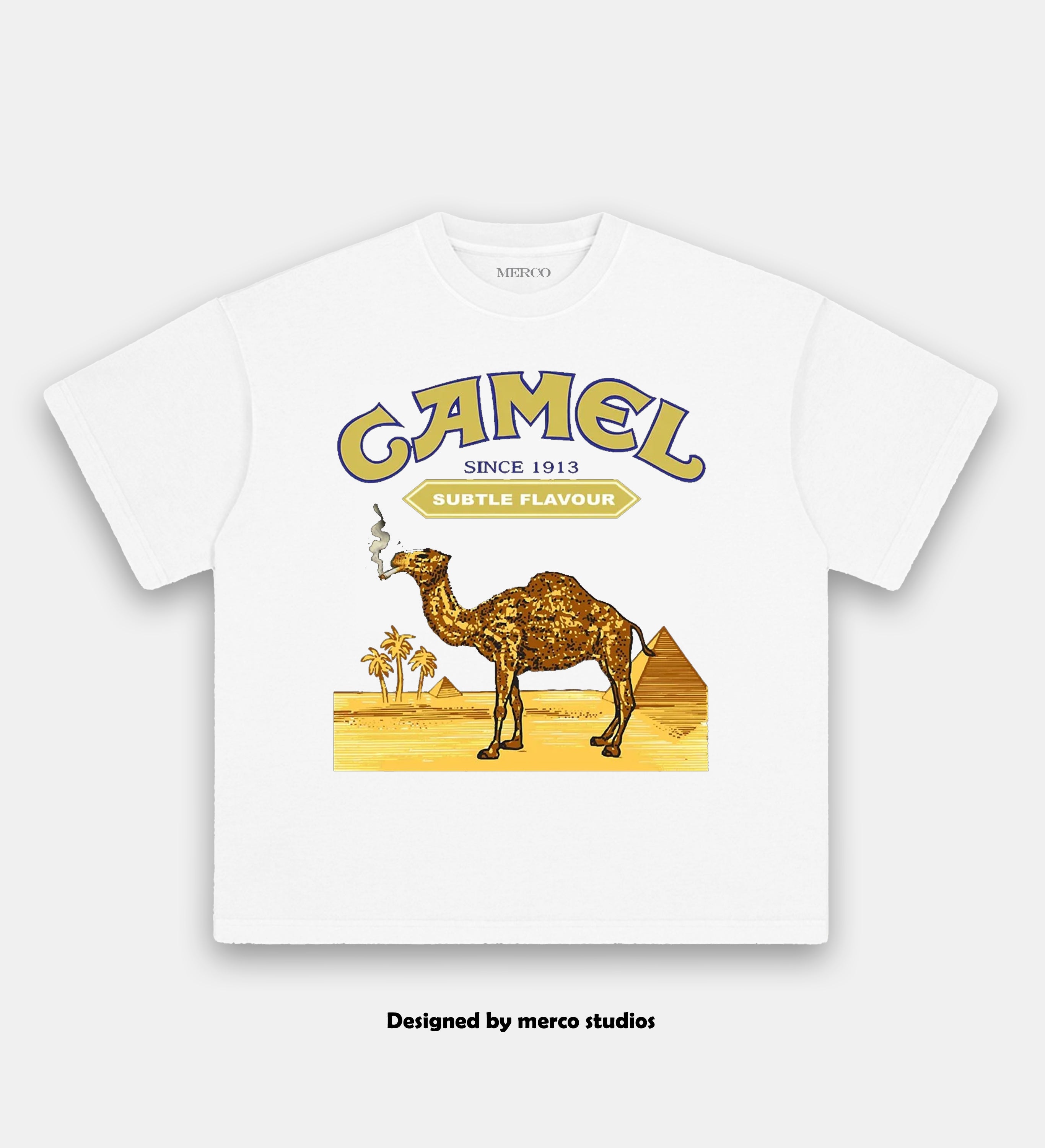 Camel Themed Streetwear Tee
