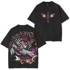 Demon Slayer Upper moon One Kokushibo Vintage Tee & Sweatshirt & Hoodie