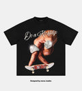 Do a Kickflip!! Vintage Preppy Style T-shirt