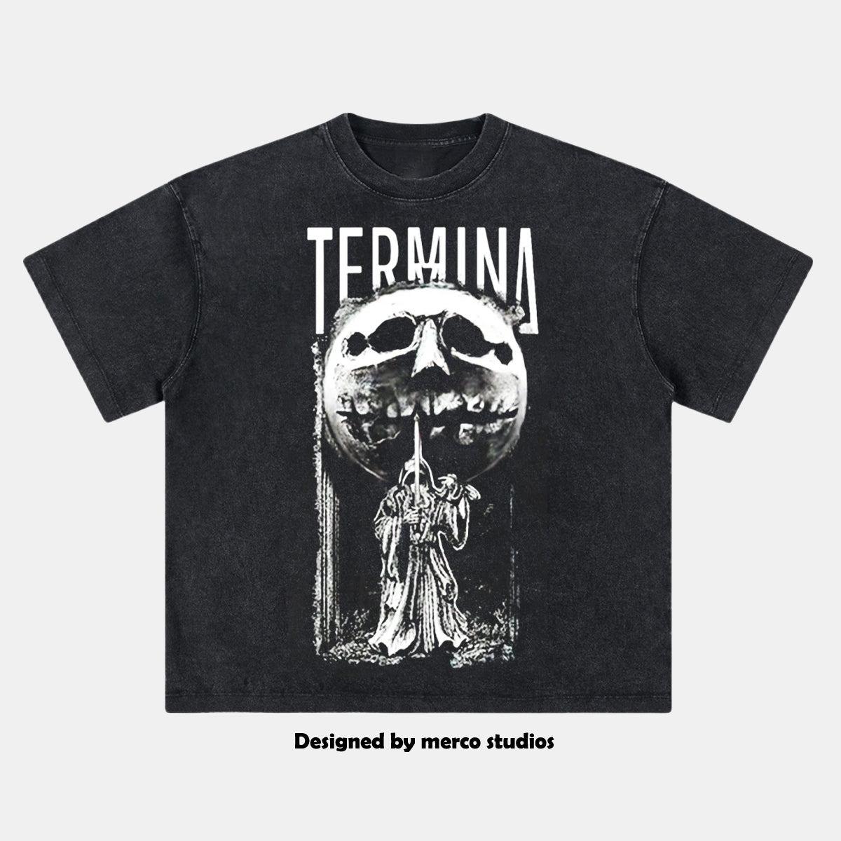 Fear And Hunger Termina Kaiser Vintage Washed T-shirt