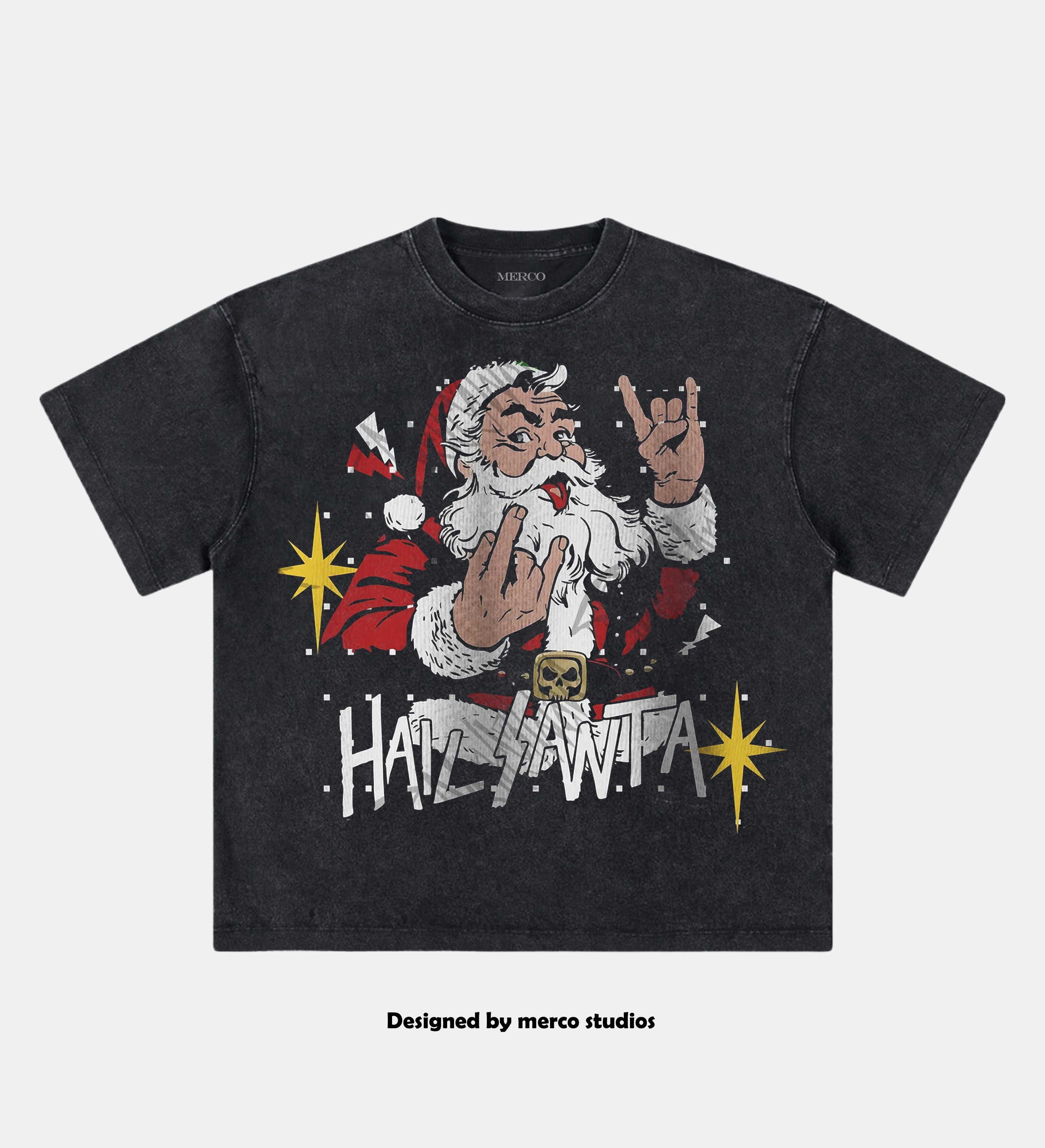 Hail Santa Ugly TEE