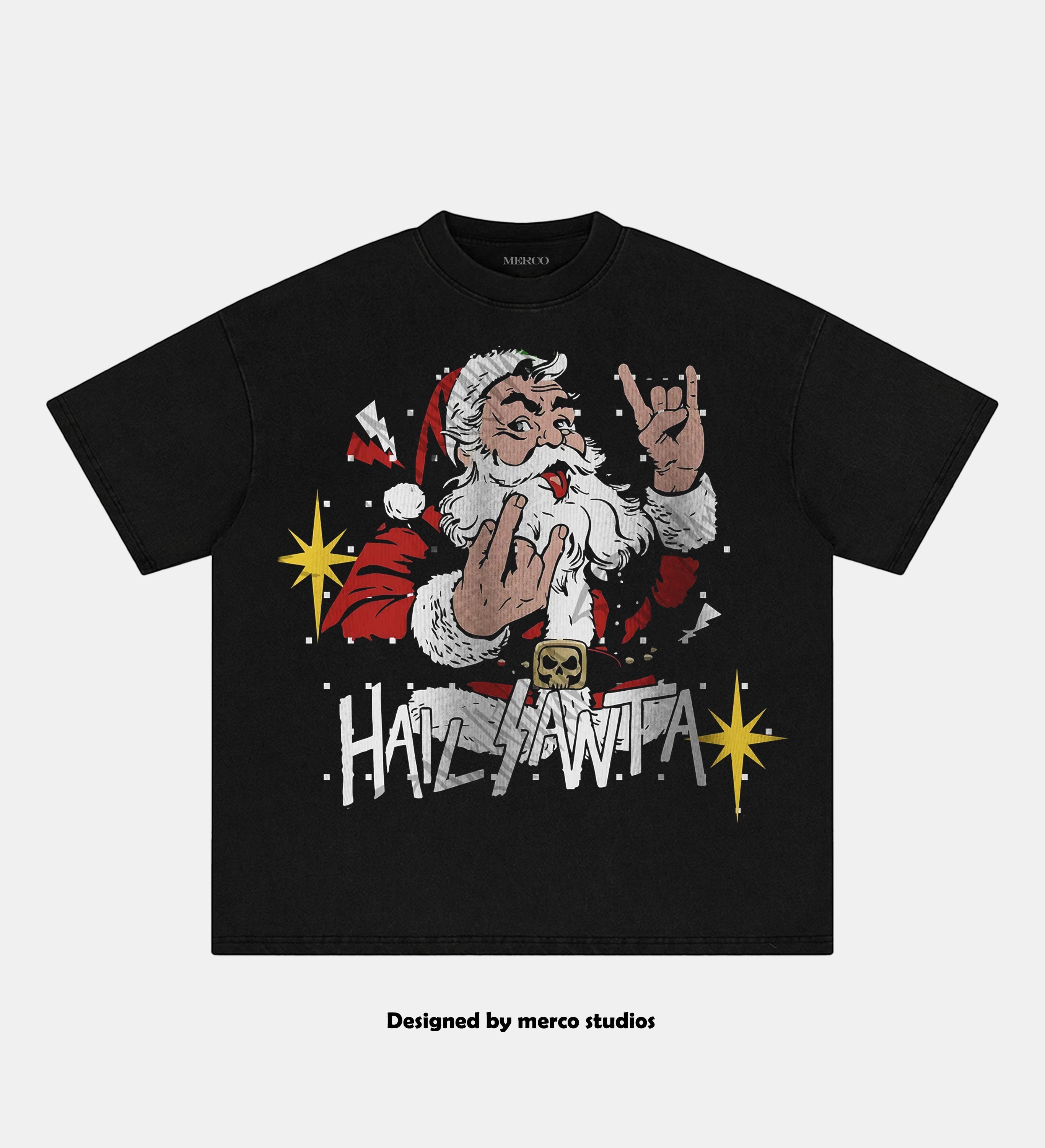 Hail Santa Ugly TEE