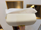 2026 new fashionable trendy vintage tofu pot niche quality single shoulder small square bag Versatile messenger bag for women