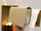 2026 new fashionable trendy vintage tofu pot niche quality single shoulder small square bag Versatile messenger bag for women
