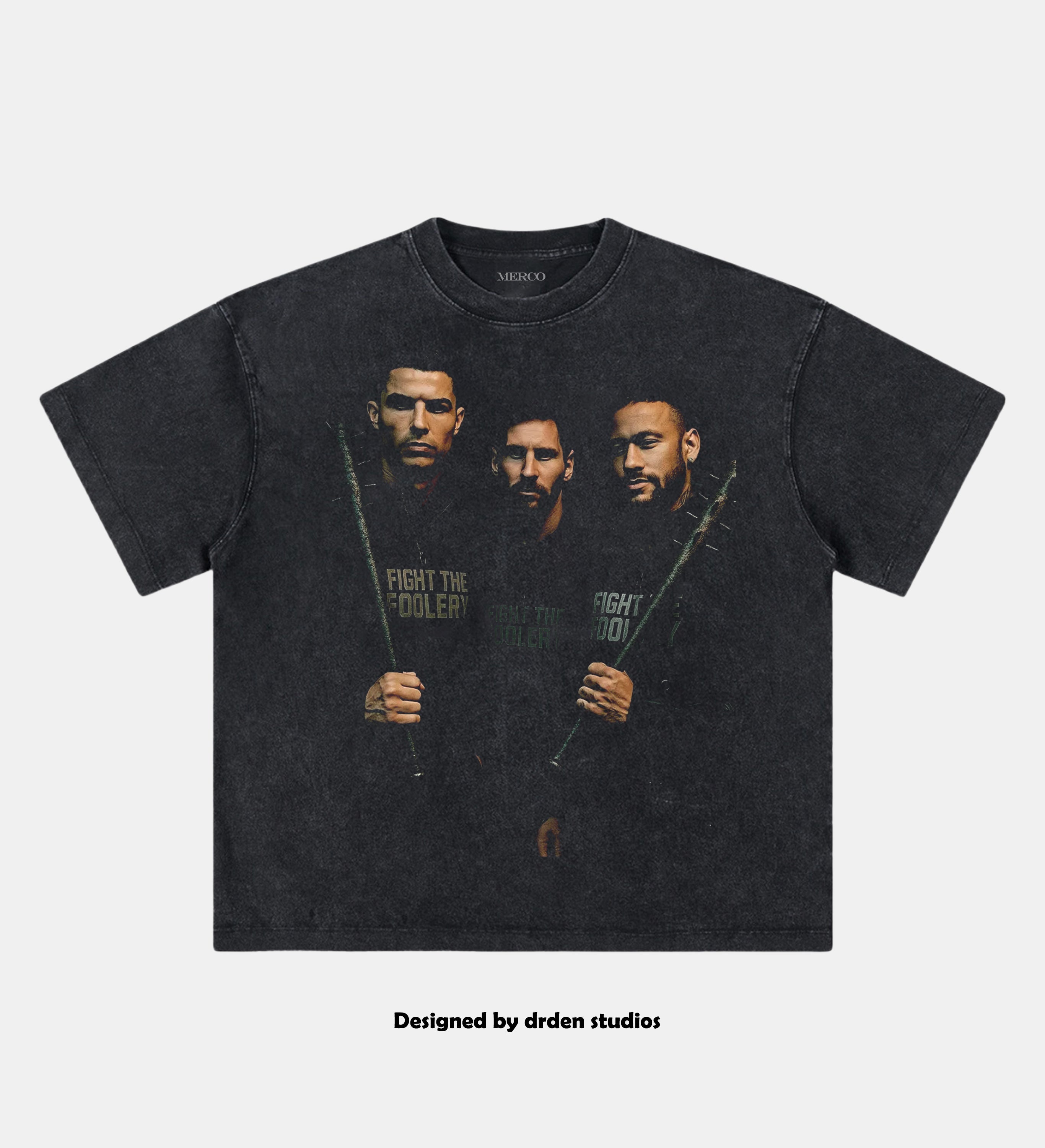 LIONEL MESSI & CRISTIANO RONALDO & NEYMAR TEE
