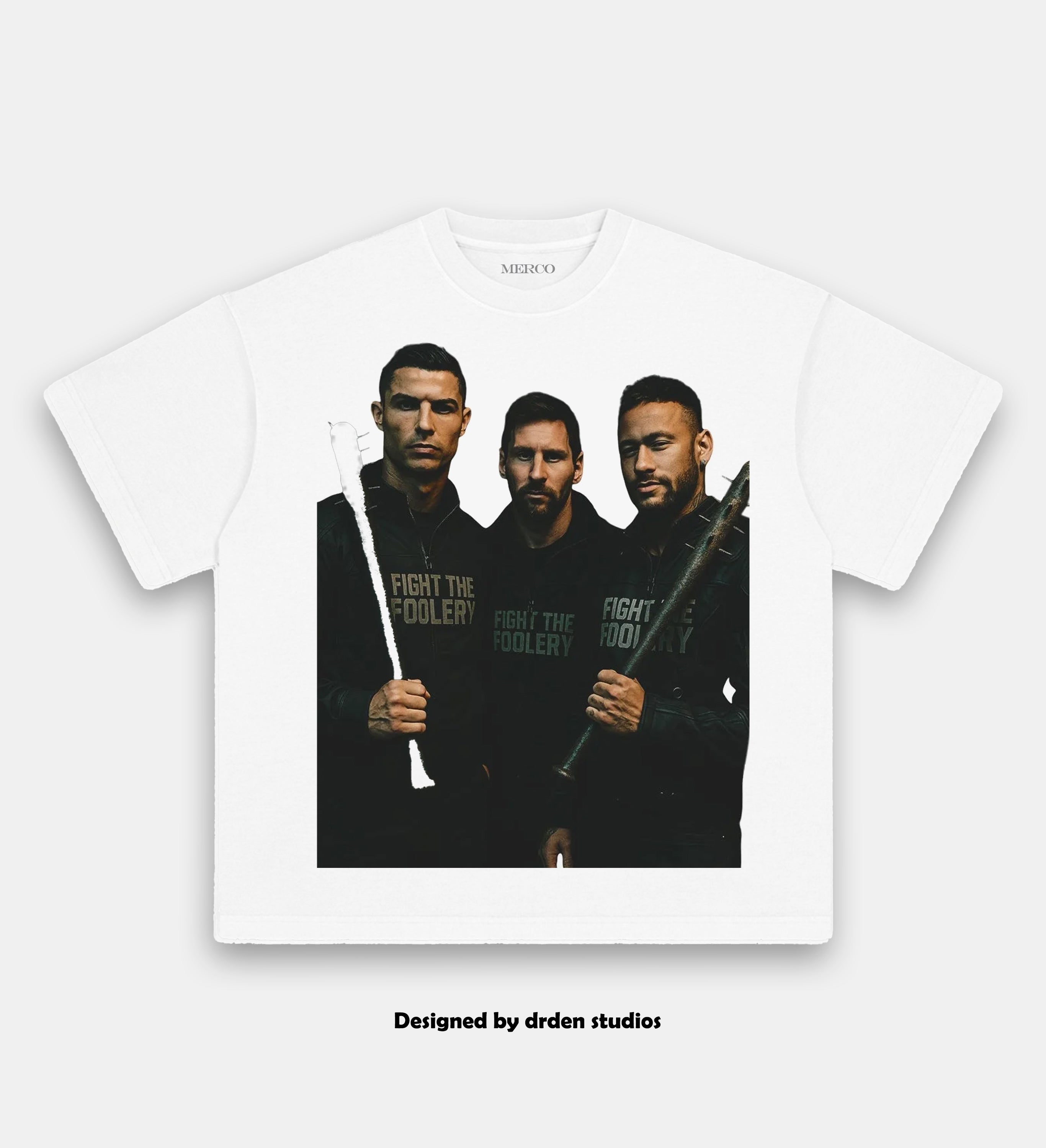 LIONEL MESSI & CRISTIANO RONALDO & NEYMAR TEE