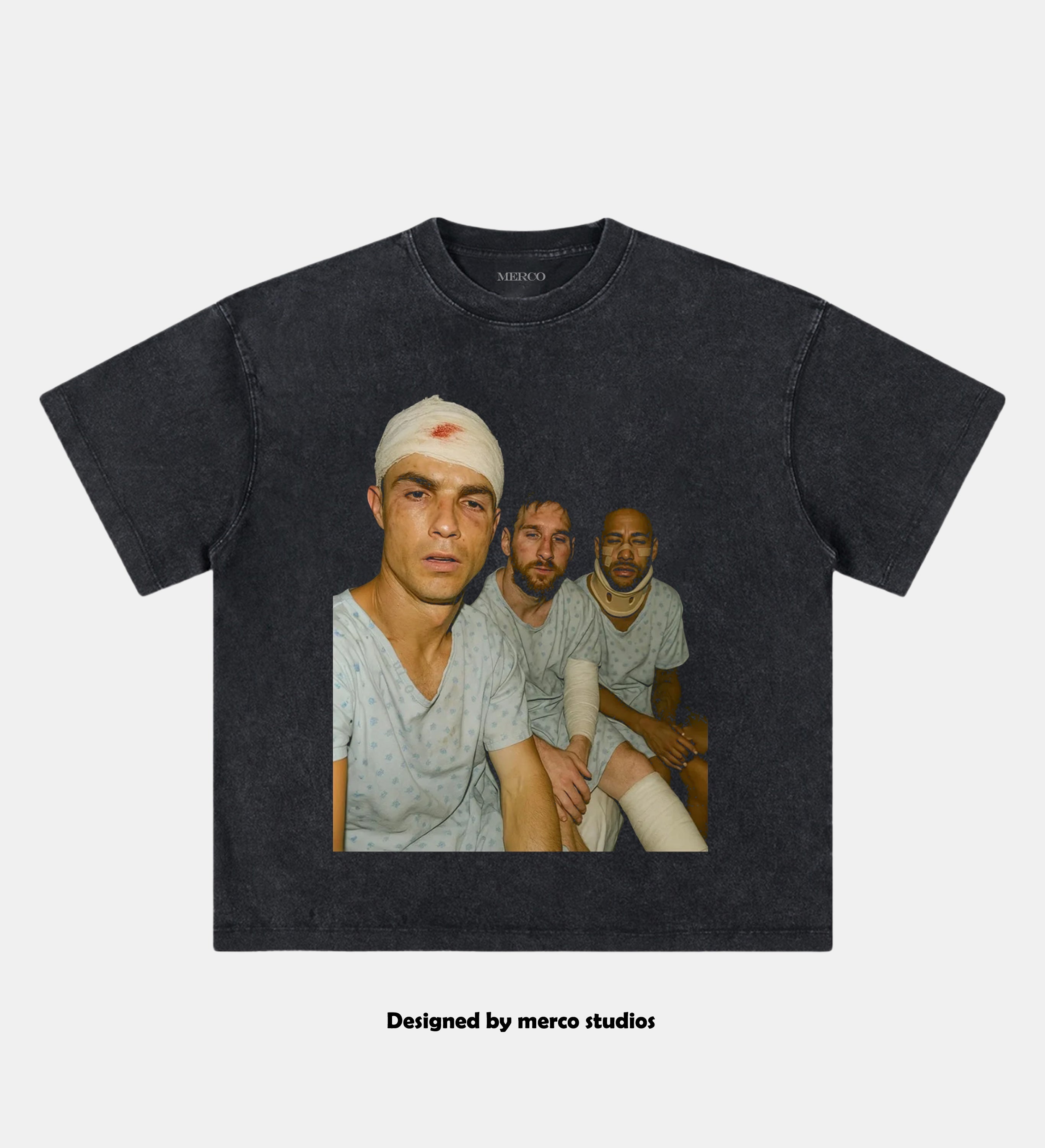 LIONEL MESSI & CRISTIANO RONALDO & NEYMAR TEE