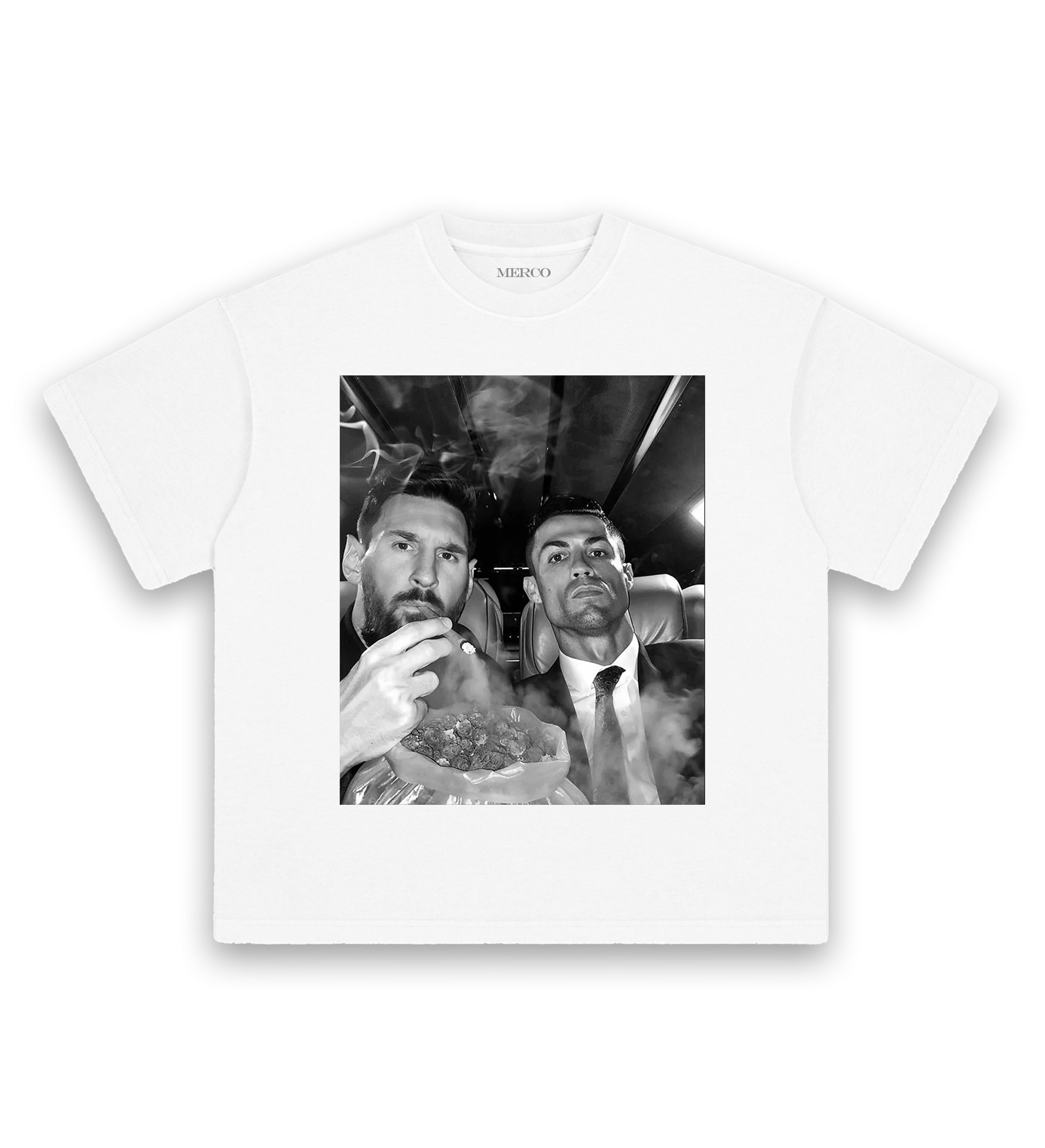 LIONEL MESSI & RONALDO V2 TEE