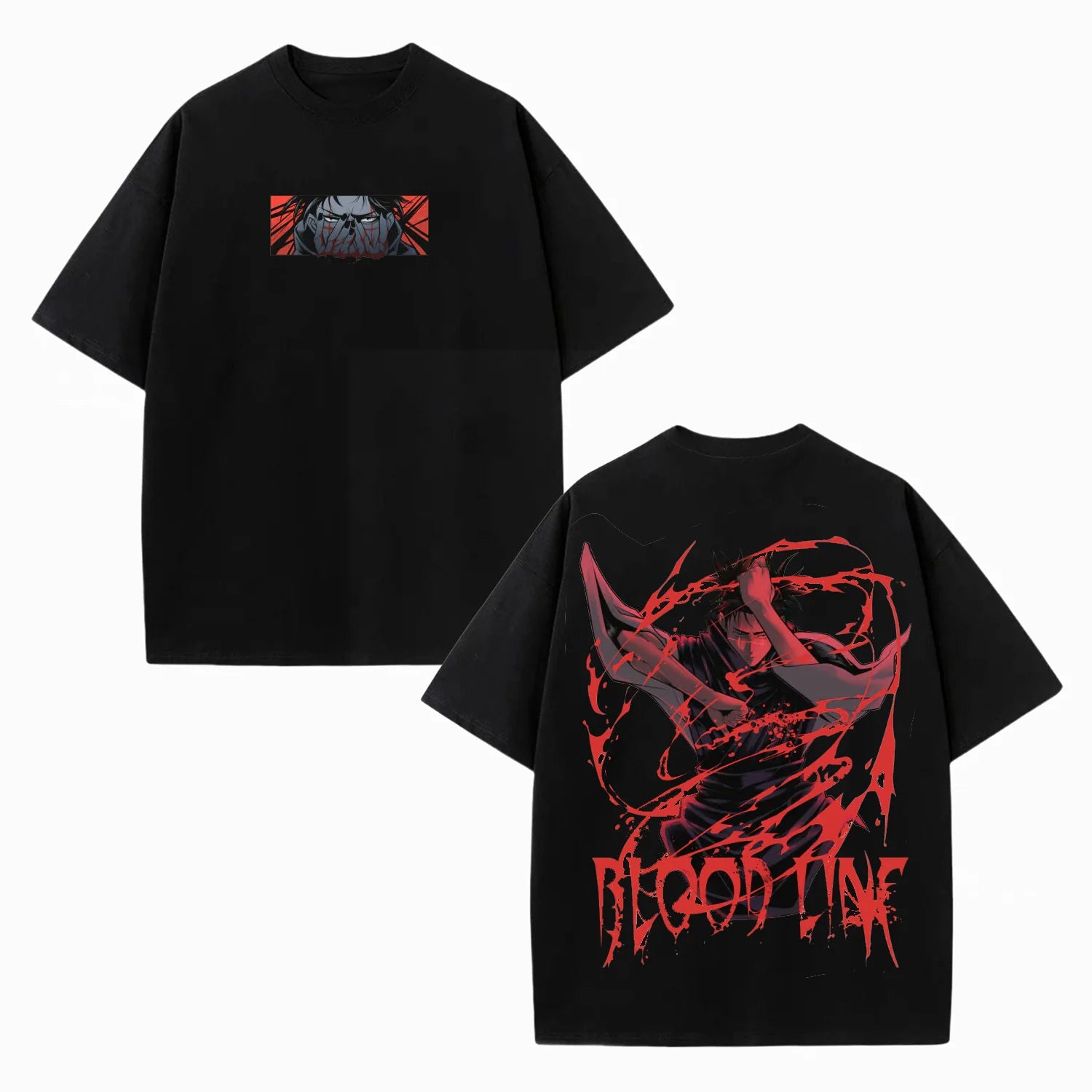 MEGUMI FUSHIGURO JUJUTSU KAISEN OVERSIZED TEE [DS]