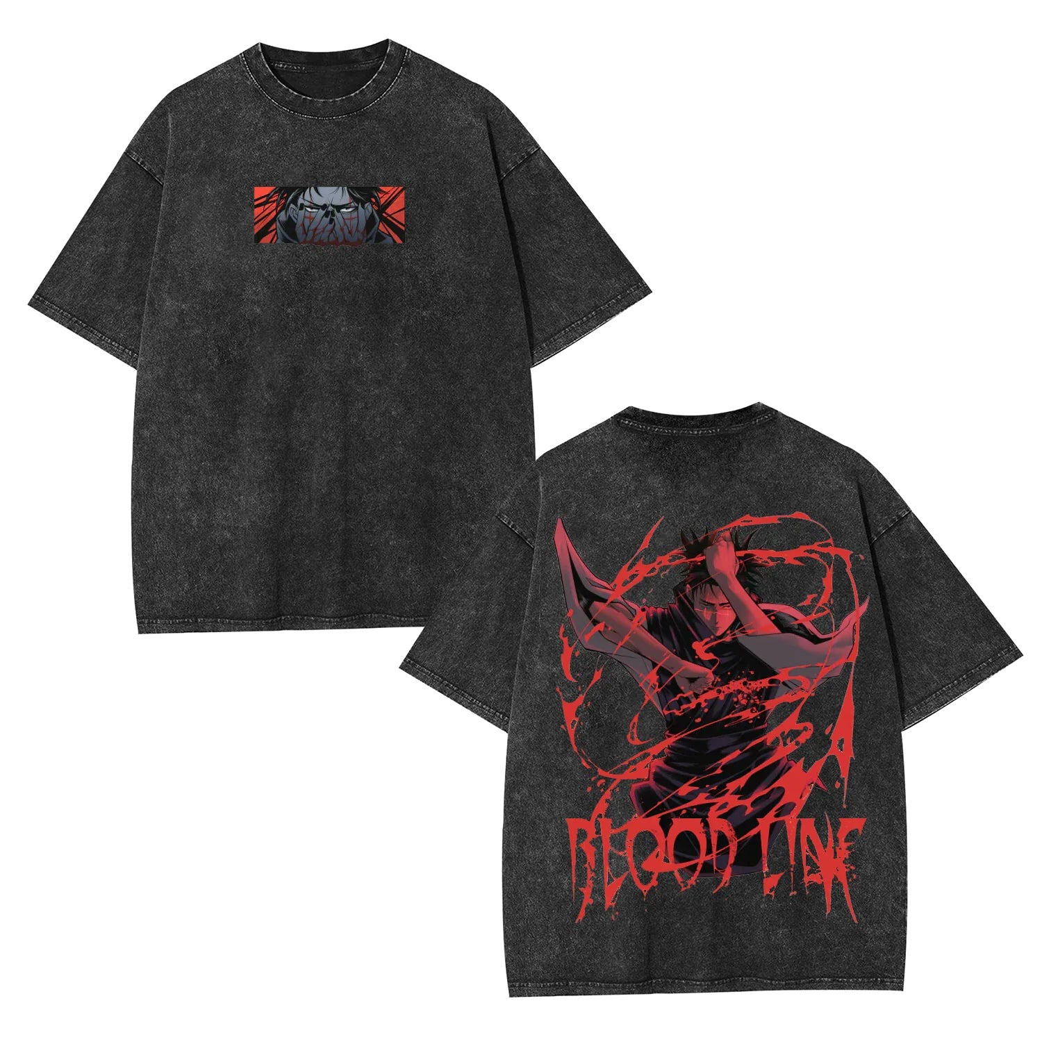 MEGUMI FUSHIGURO JUJUTSU KAISEN OVERSIZED TEE [DS]