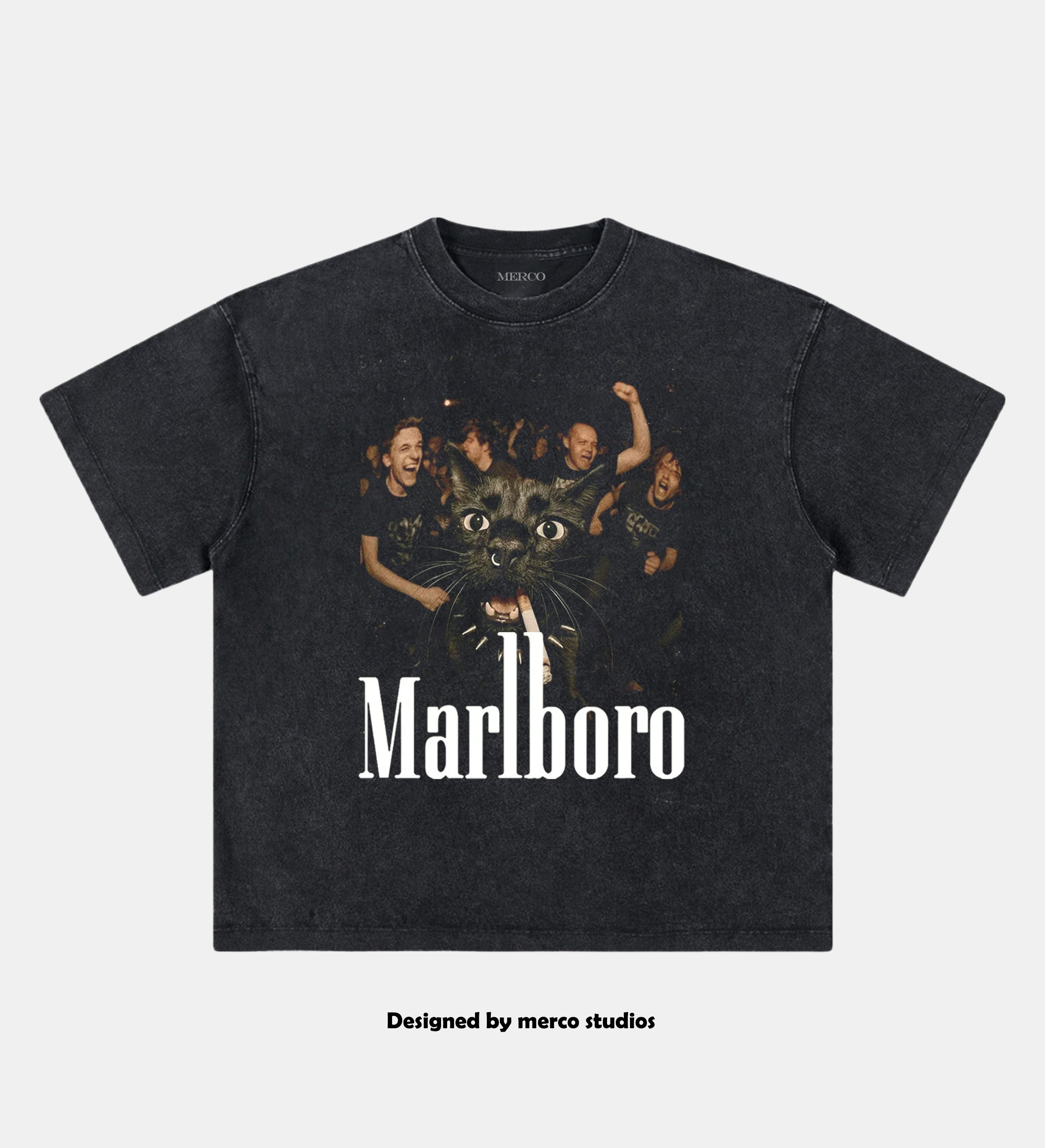 Marlboro Cat Streetwear Tee