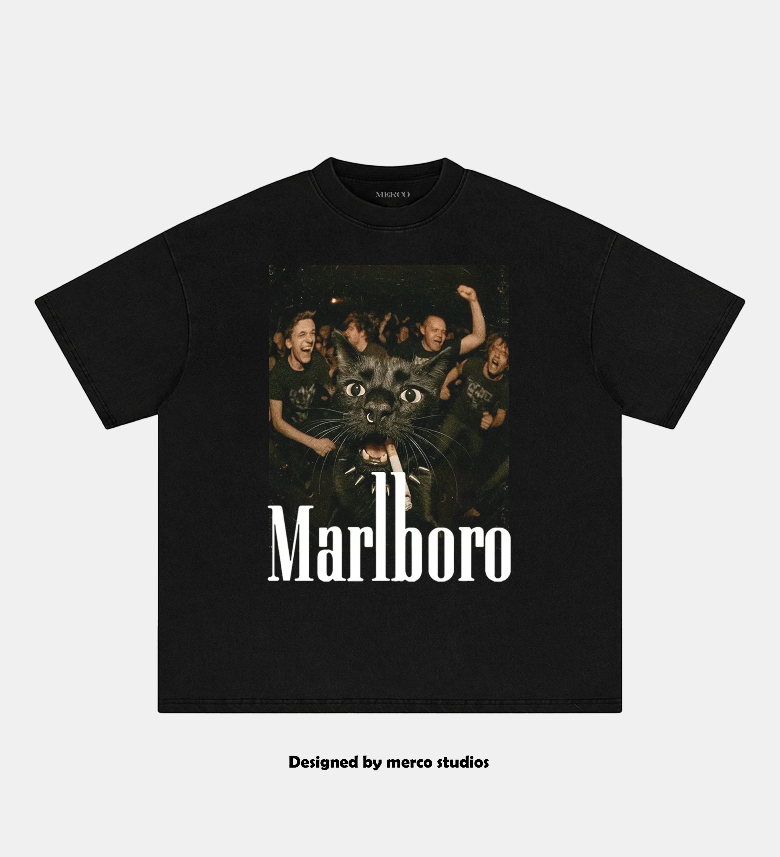Marlboro Cat Streetwear Tee