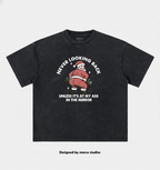 Never looking back unless it¡¯s at my ass in the mirror VINTAGE GYM SHIRT