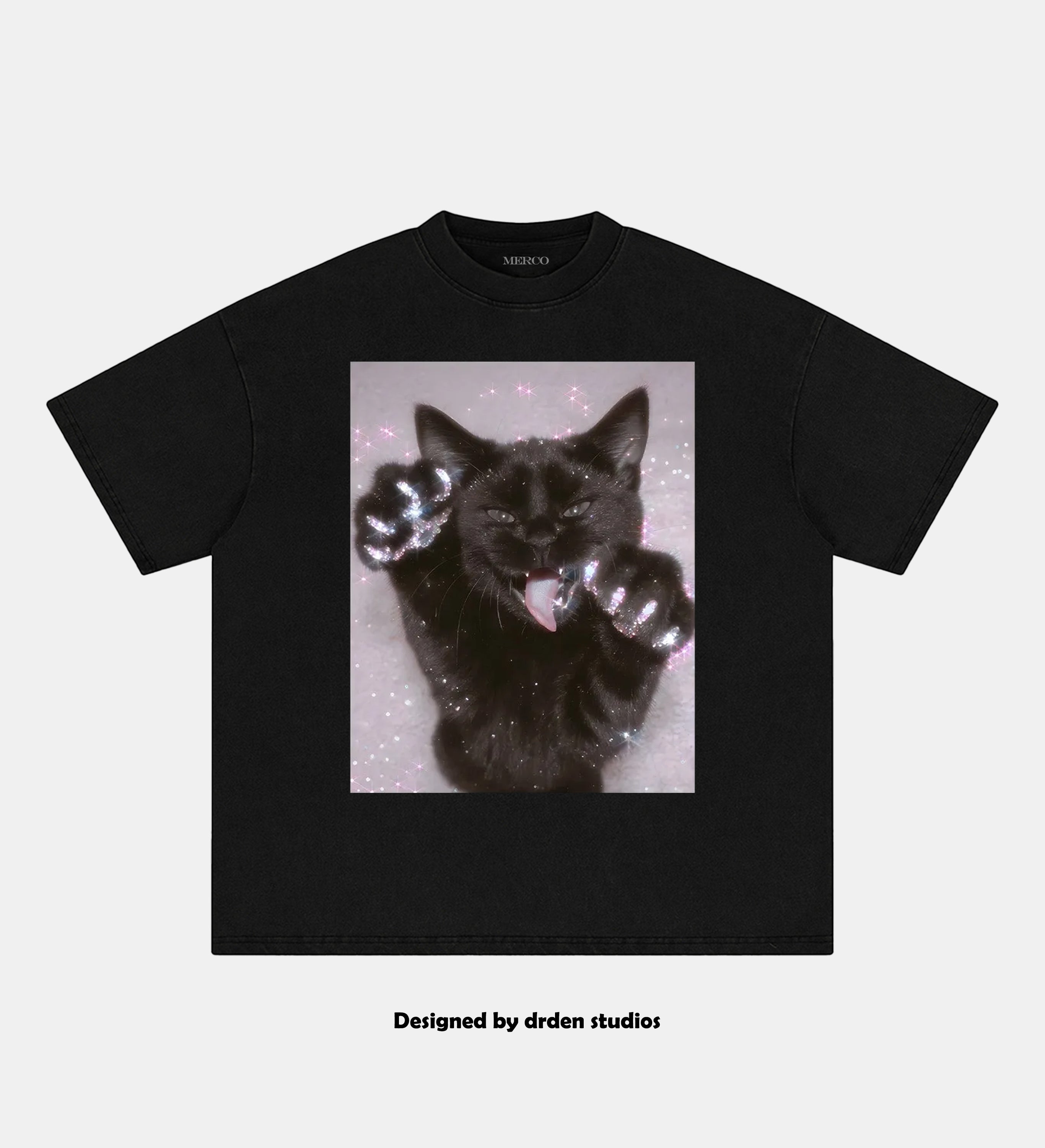 PINK DIAMOND CAT TEE