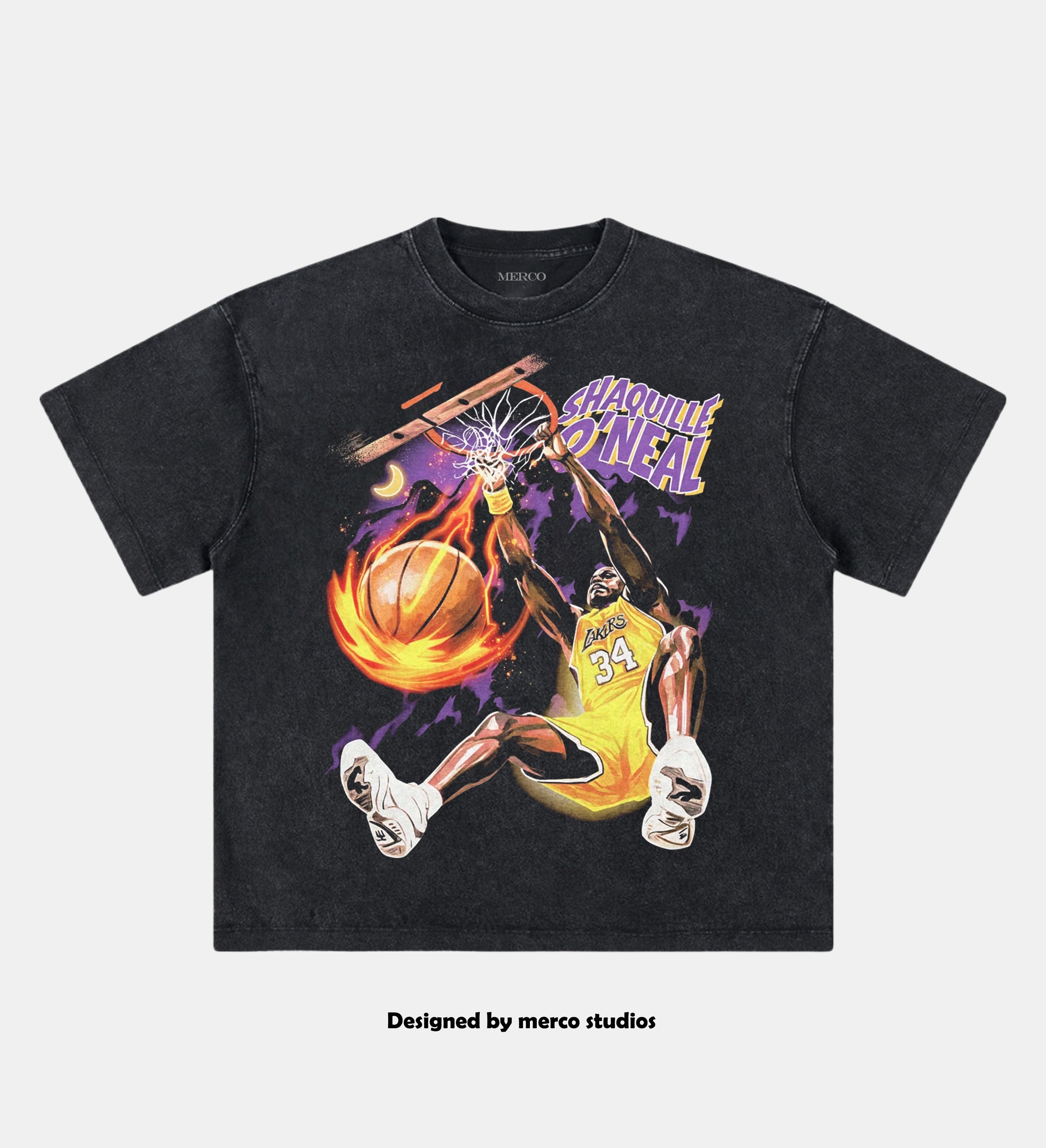 SHAQUILLE O'NEAL TEE & HOODIE