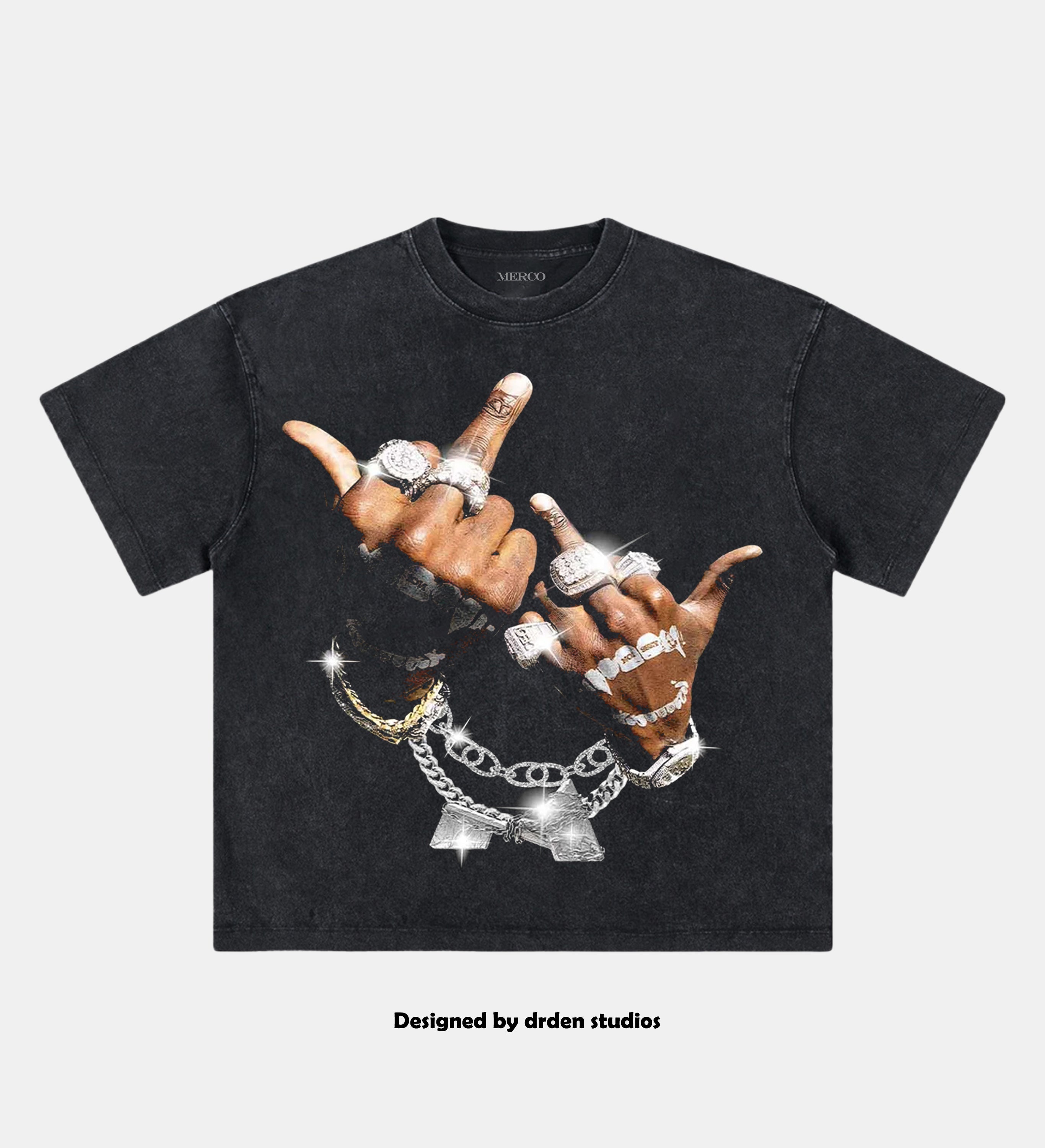 STREET & MIDDLE FINGER TEE