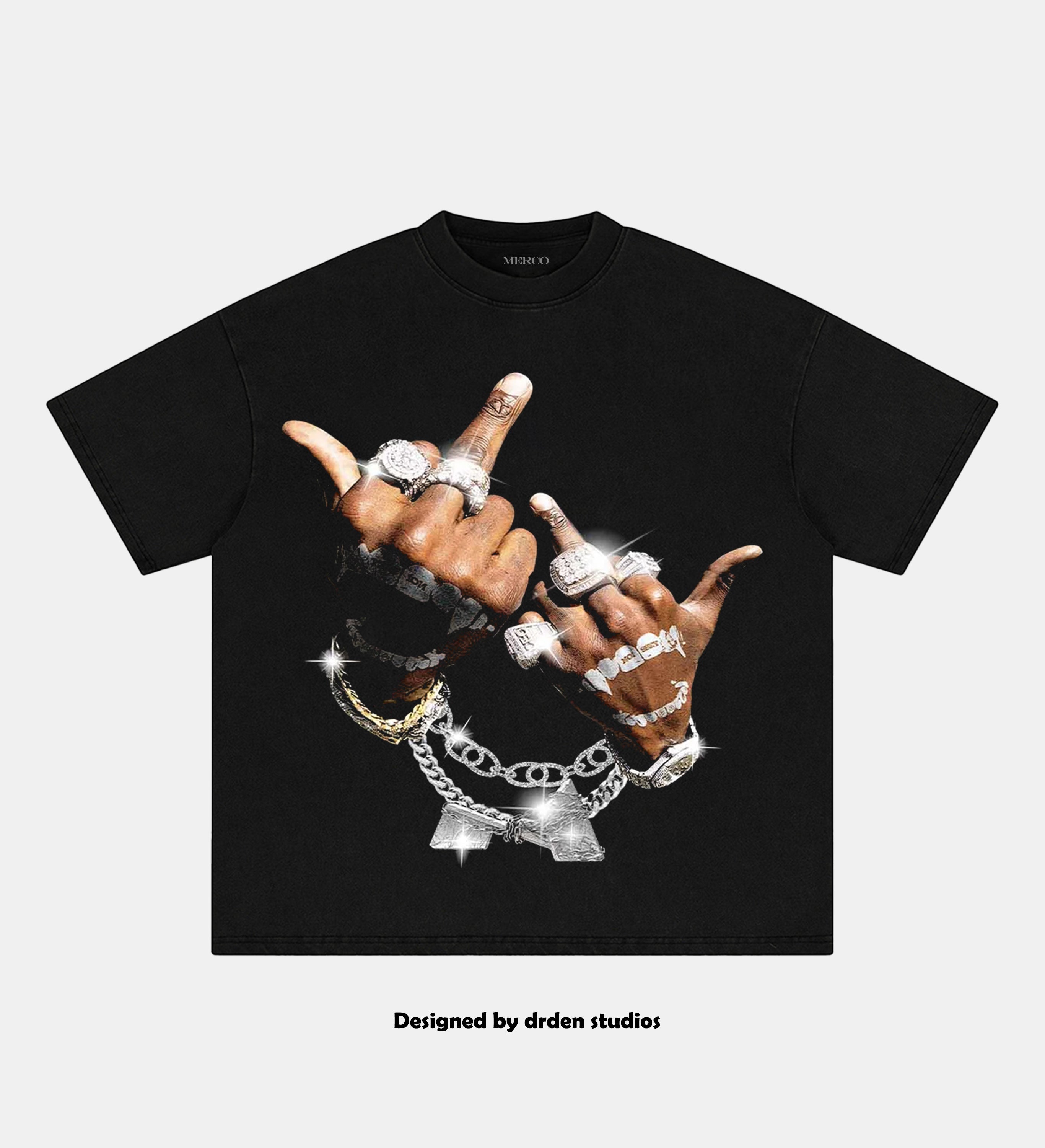 STREET & MIDDLE FINGER TEE