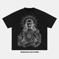 Sacred Heart of Jesus Vintage Washed T-shirt