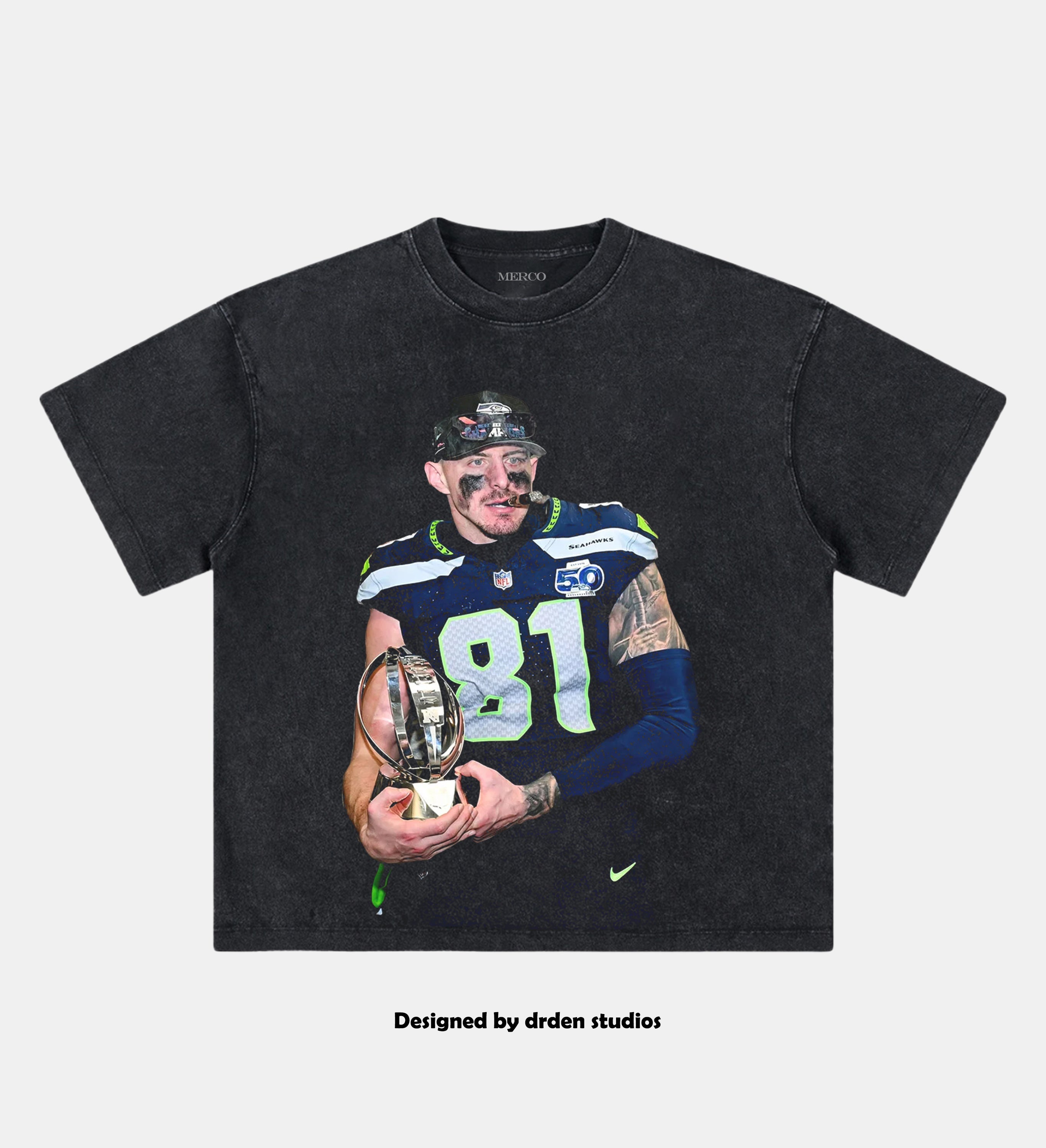 Seahawks Eric Saubert T-shirt