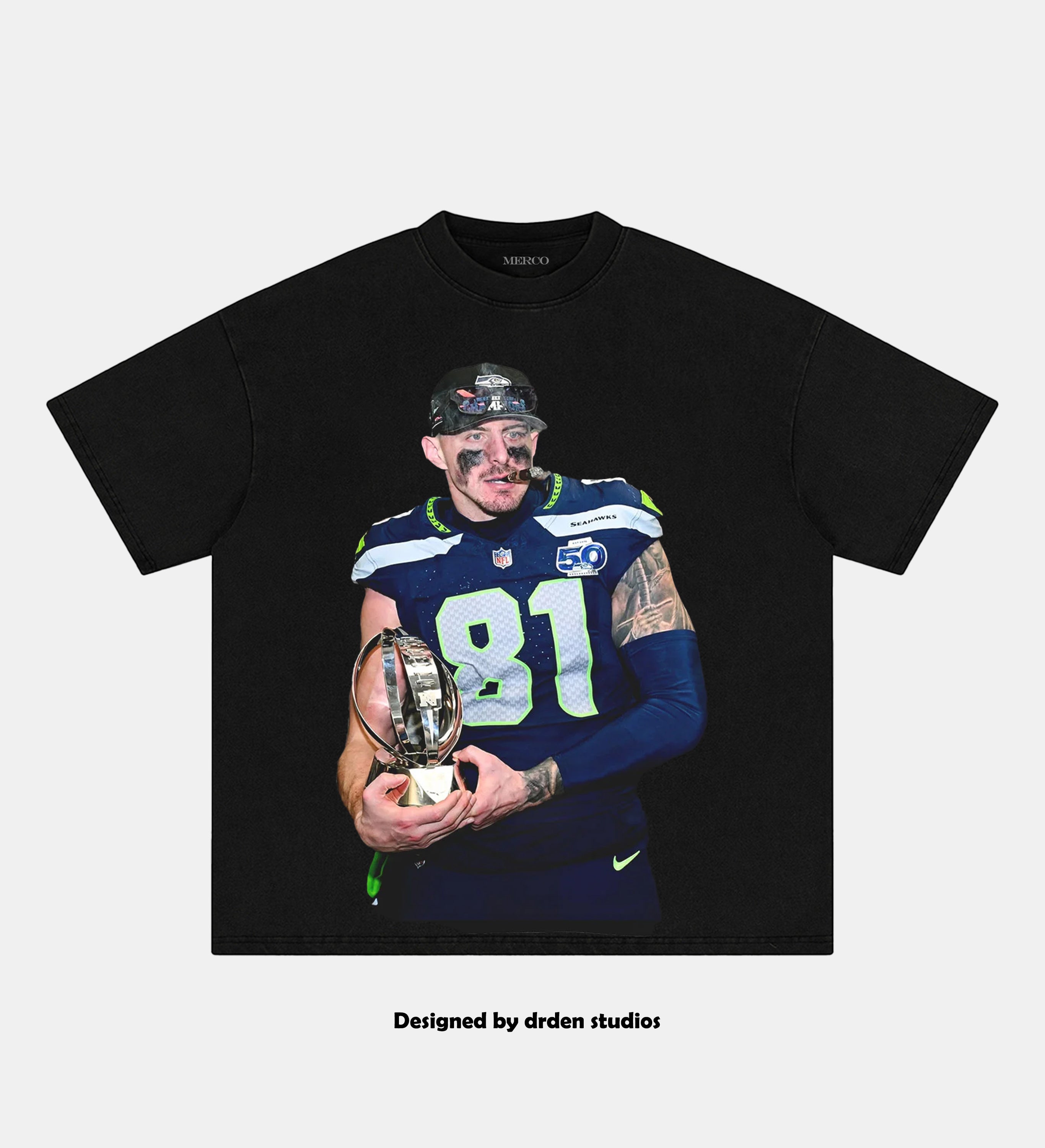 Seahawks Eric Saubert T-shirt