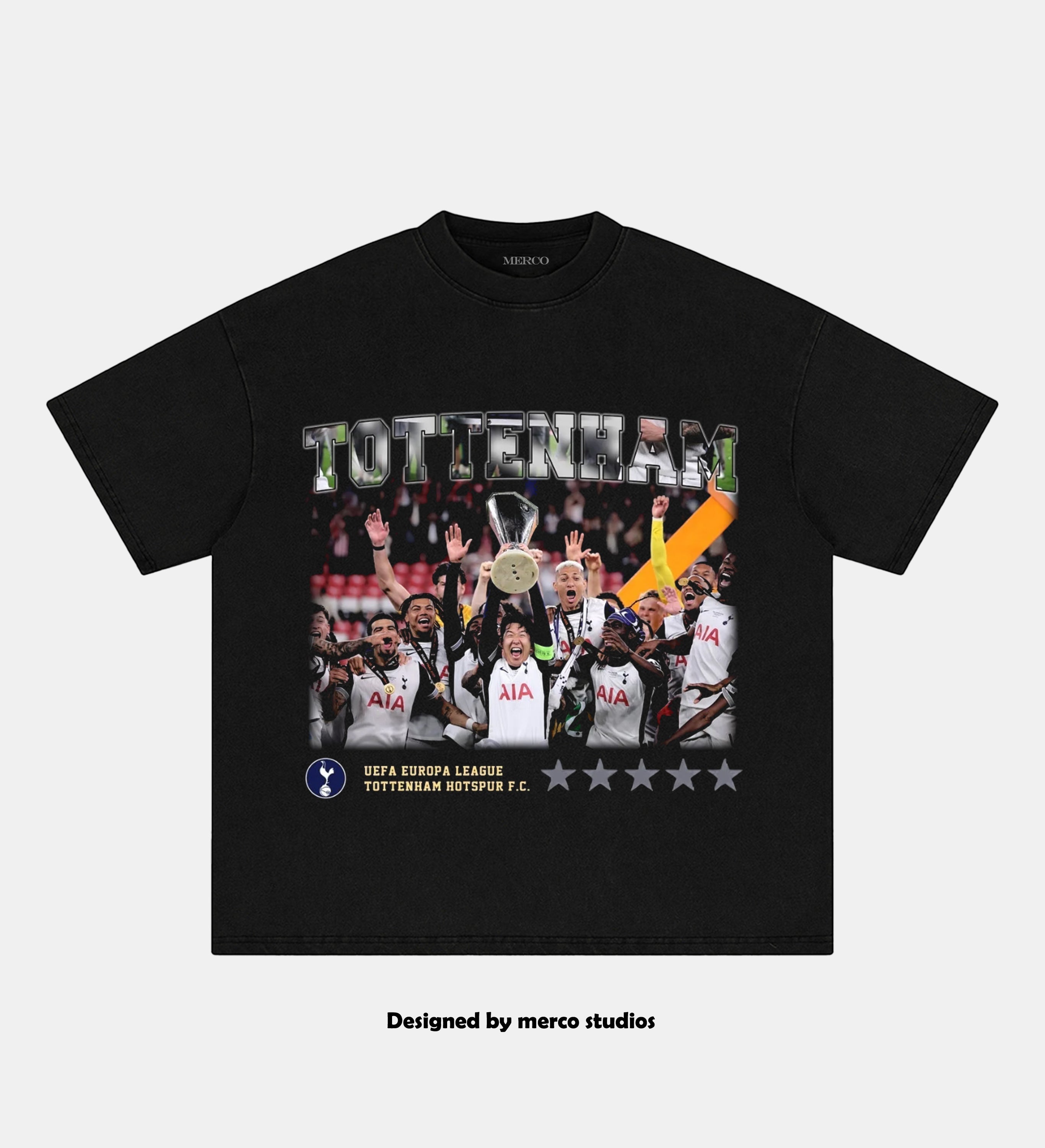 TOTTENHAM WIN THE EUROPA LEAGUE V4 TEE