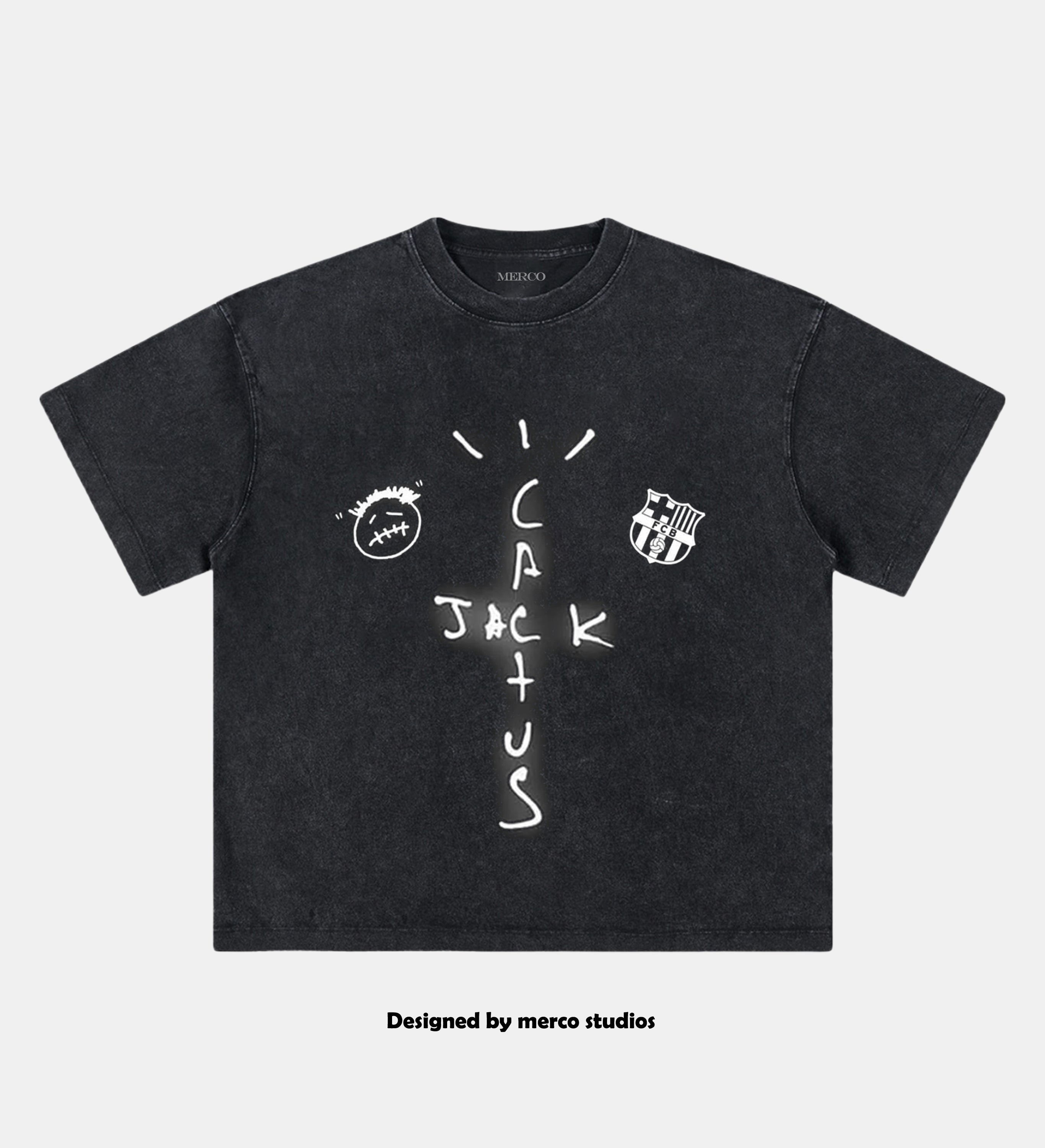 TRAVIS SCORTT & FC BARCELONA 2025 V2 TEE