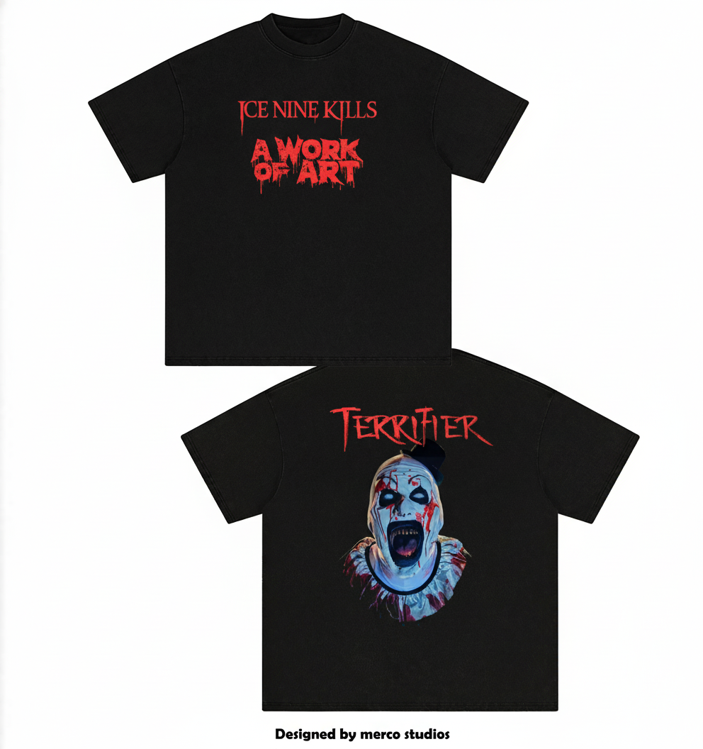 Terrifier 2 Unisex Washed TEE