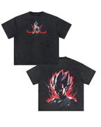 UNISEX ANIME INSPIRED VINTAGE TEEحDRAGON BALL [DS]