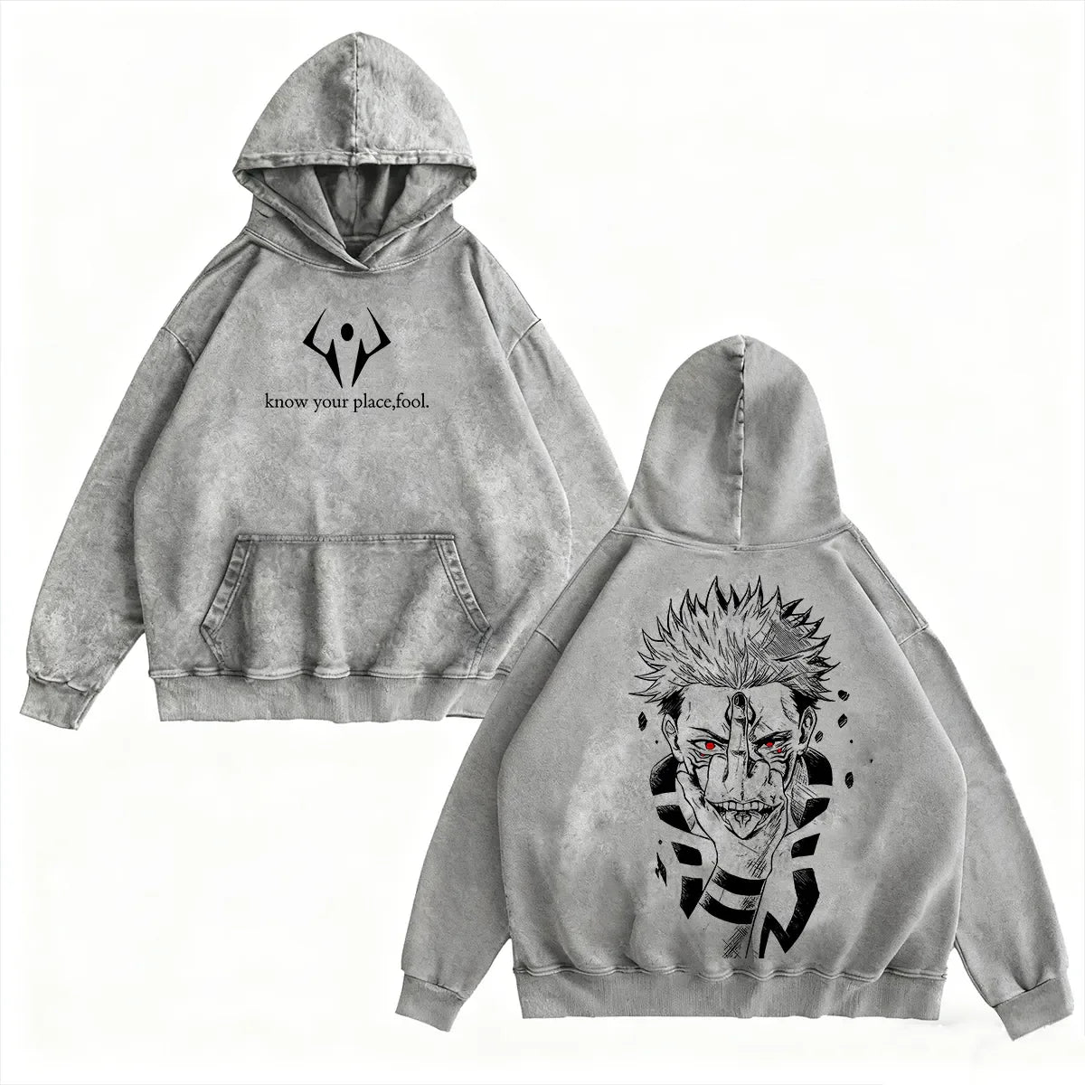 UNISEX ANIME INSPIRED VINTAGE TEE&HOODIESحJUJUTSU KAISEN-[DS]