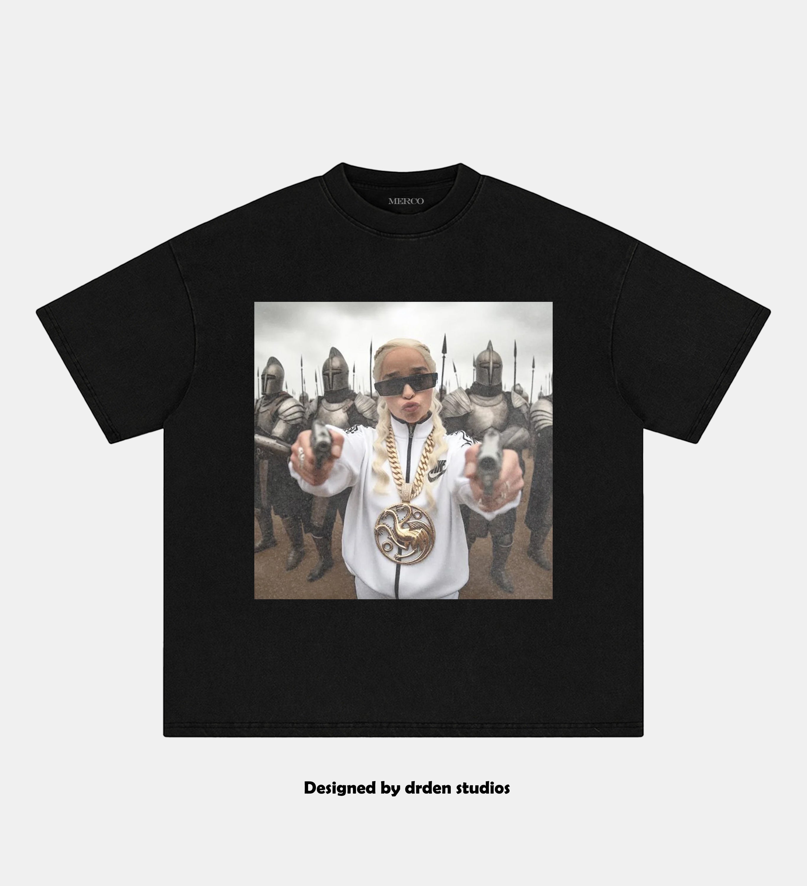 Unisex Fit Stylish Daenerys Printed T-Shirt