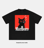 When a Black Cat Crushes on Marlboro TEE