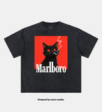 When a Black Cat Crushes on Marlboro TEE